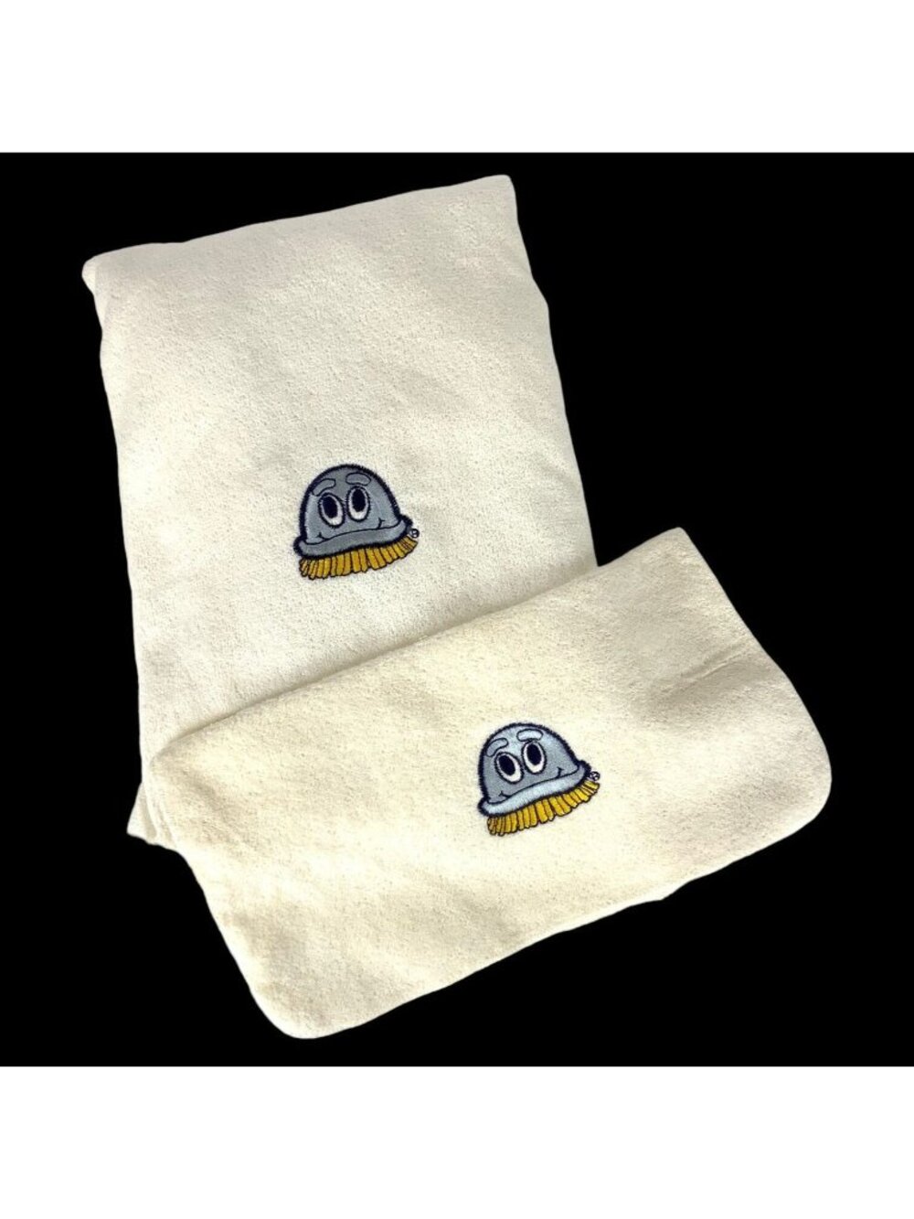 Scrubbing Bubbles Bath Towel & Washcloth Set 1978 Avanti Grand Prix Promo Cotton